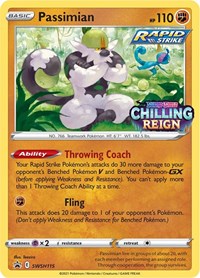 Passimian - SWSH115 (Prerelease) (SWSH115) - SWSH: Sword & Shield Promo Cards (SWSD)