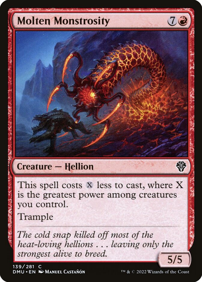 Molten Monstrosity (139) - Dominaria United (DMU)