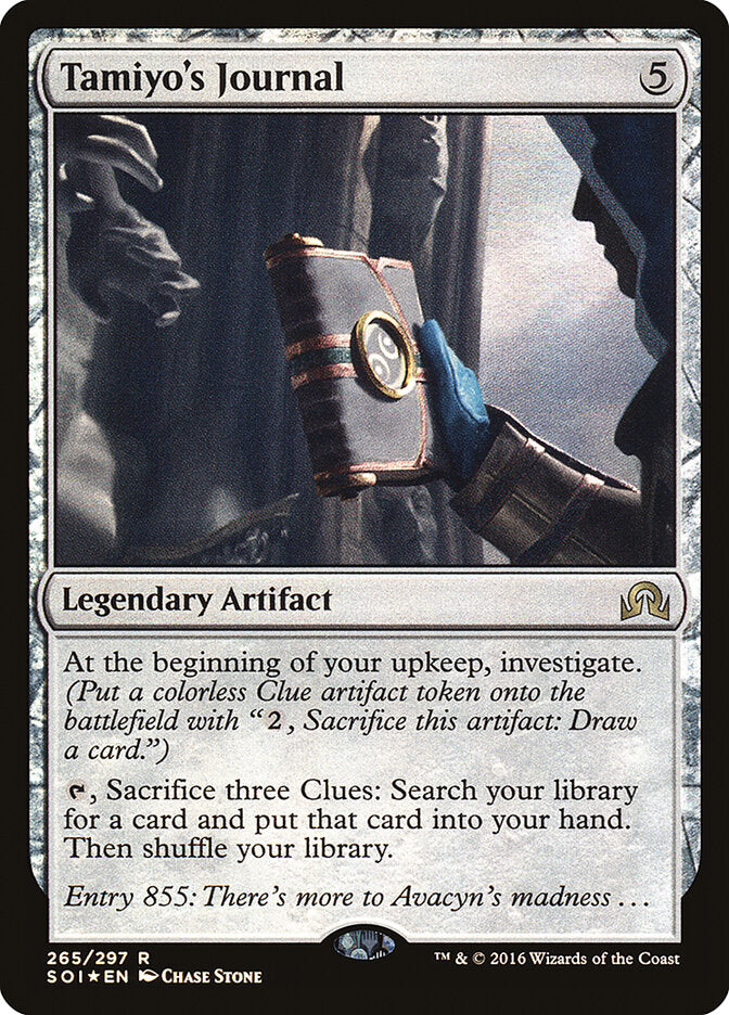 Tamiyo's Journal (265†d) - Shadows over Innistrad (SOI)