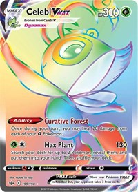 Celebi VMAX (Secret) (199) - SWSH06: Chilling Reign (SWSH06)