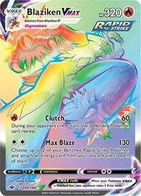 Blaziken VMAX (Secret) (200) - SWSH06: Chilling Reign (SWSH06)