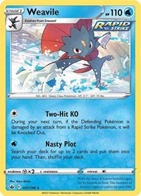 Weavile (31) - SWSH06: Chilling Reign (SWSH06)