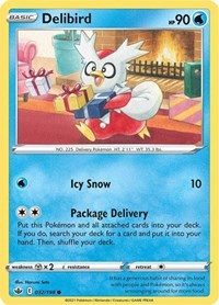Delibird (32) - SWSH06: Chilling Reign (SWSH06)