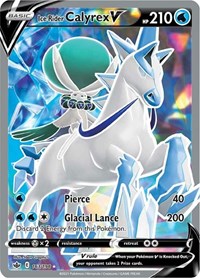 Ice Rider Calyrex V (Full Art) (163) - SWSH06: Chilling Reign (SWSH06)
