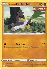 Galarian Farfetch'd (78) - SWSH06: Chilling Reign (SWSH06)