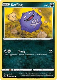 Koffing (94) - SWSH06: Chilling Reign (SWSH06)