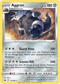 Aggron (111) - SWSH06: Chilling Reign (SWSH06)