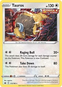 Tauros (115) - SWSH06: Chilling Reign (SWSH06)