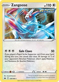 Zangoose (120) - SWSH06: Chilling Reign (SWSH06)