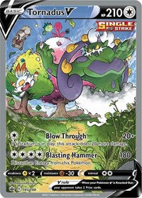 Tornadus V (Alternate Full Art) (185) - SWSH06: Chilling Reign (SWSH06)