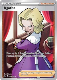 Agatha (Full Art) (186) - SWSH06: Chilling Reign (SWSH06)