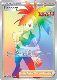 Flannery (Secret) (215) - SWSH06: Chilling Reign (SWSH06)