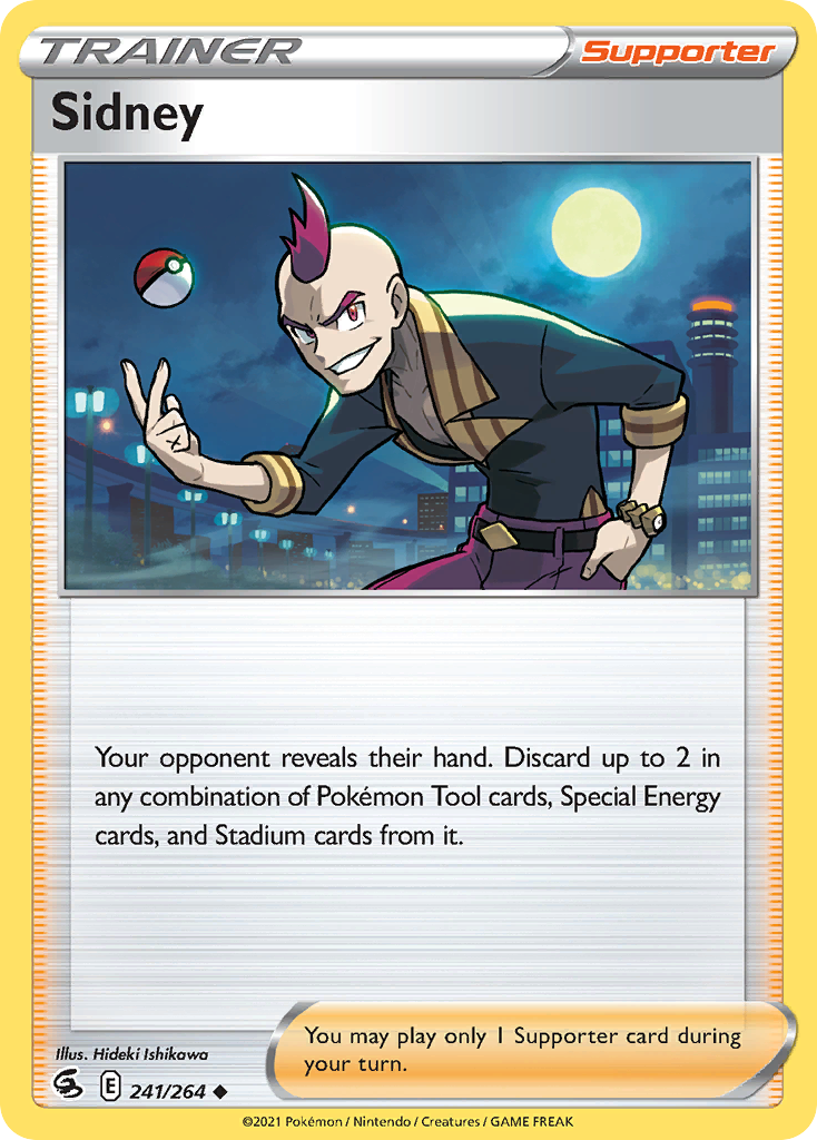 Sidney (241/264) - [Reverse Holo] Fusion Strike (FST)