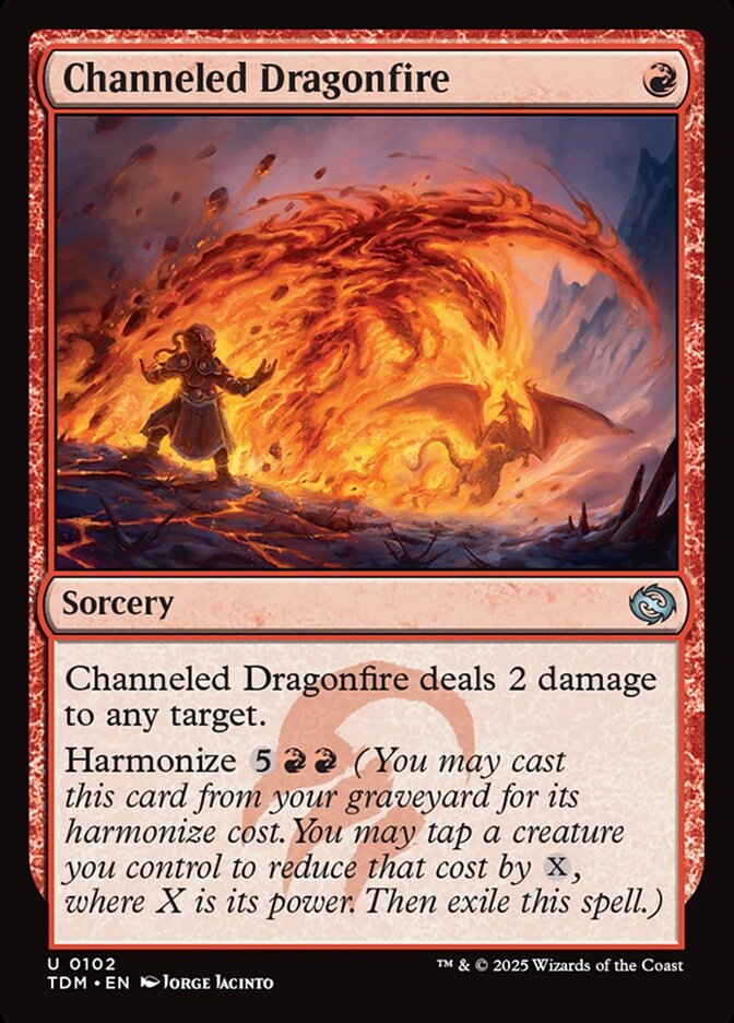 Channeled Dragonfire (102) - Tarkir: Dragonstorm (TDM)