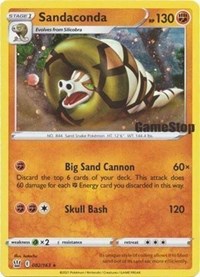 Sandaconda - 082/163 (Gamestop Exclusive) (82) - Miscellaneous Cards & Products (MCAP)