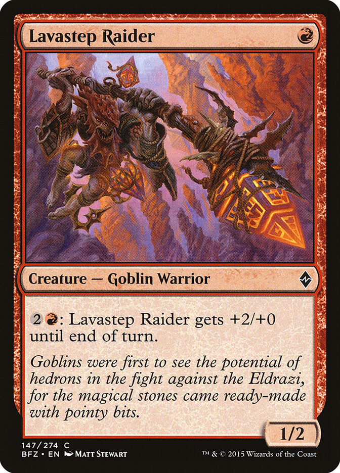 Lavastep Raider (147) - Battle for Zendikar (BFZ)
