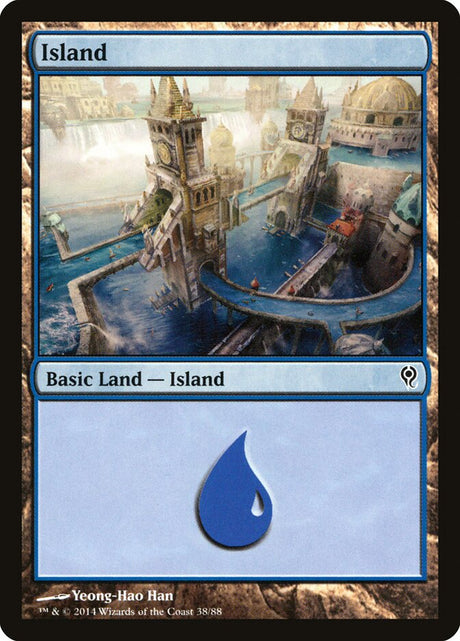 Island (38) - Duel Decks: Jace vs. Vraska (DDM)