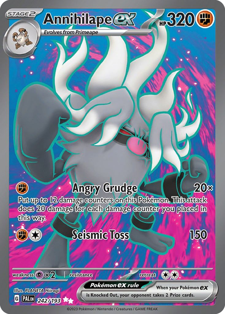Annihilape ex (242/193) - [Full Art] Paldea Evolved (PAL)