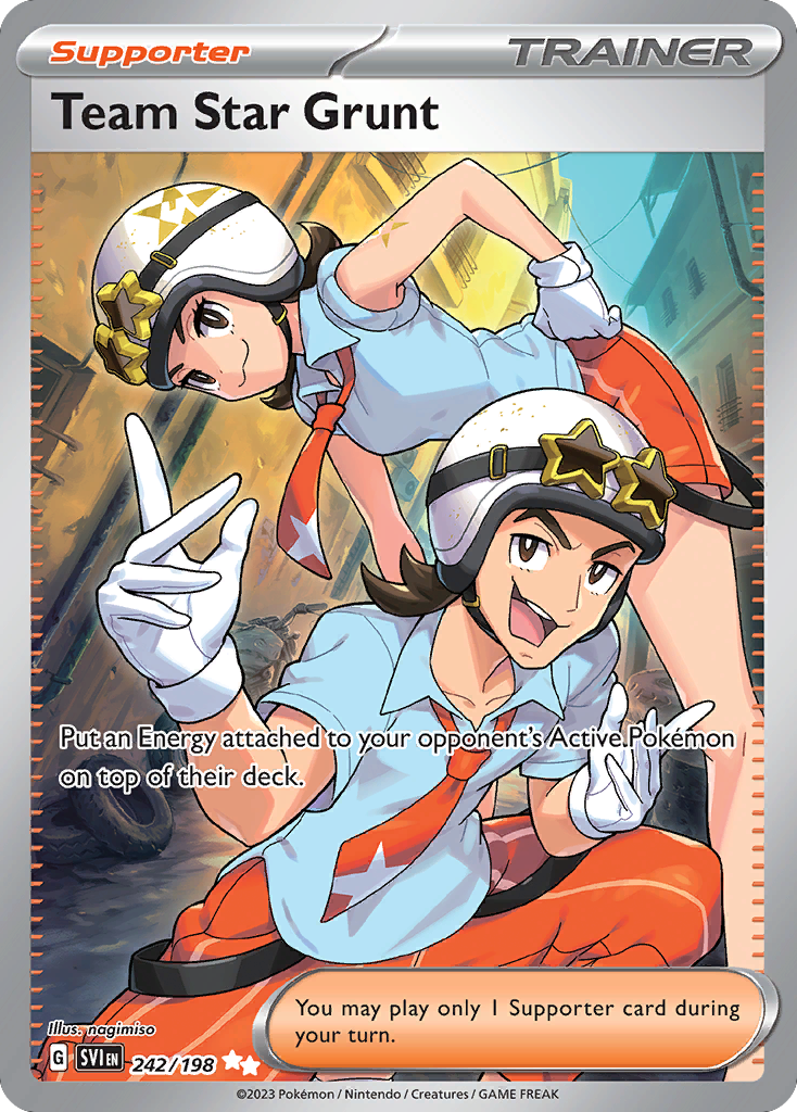 Team Star Grunt (242/198) - [Full Art] Scarlet & Violet (SVI)