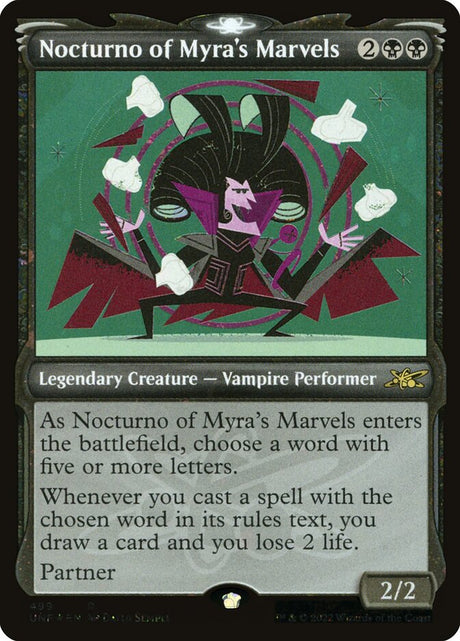 Nocturno of Myra's Marvels (499) - Unfinity (UNF)
