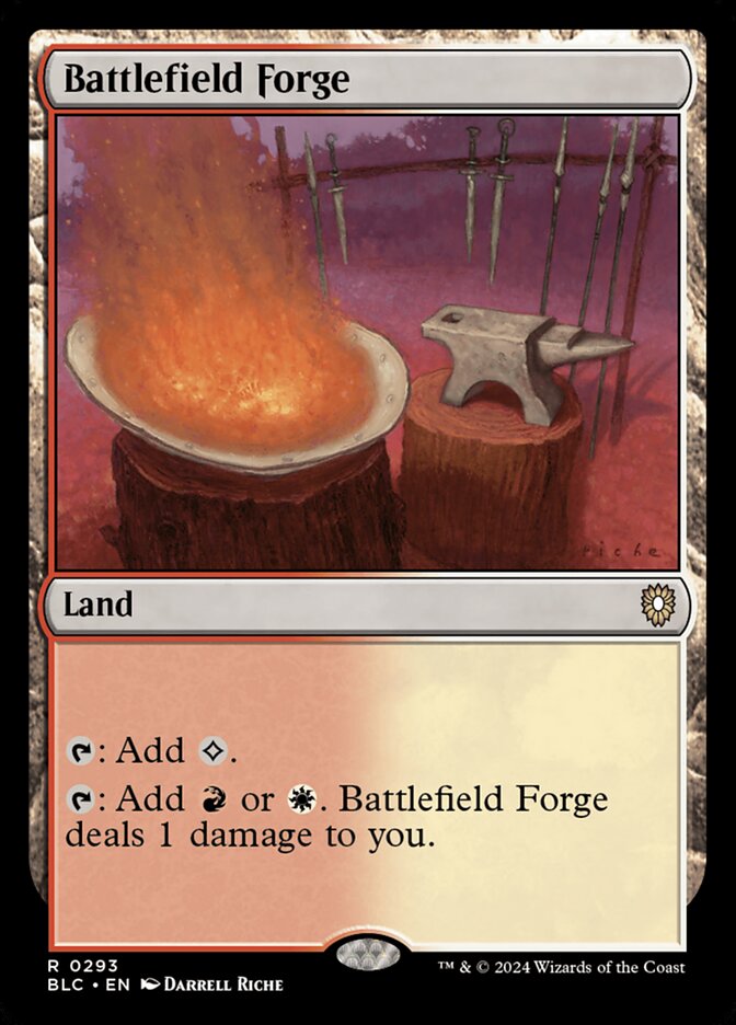 Battlefield Forge (293) - Bloomburrow Commander (BLC)
