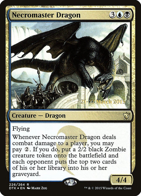 Necromaster Dragon (226s) - Dragons of Tarkir Promos (PDTK)