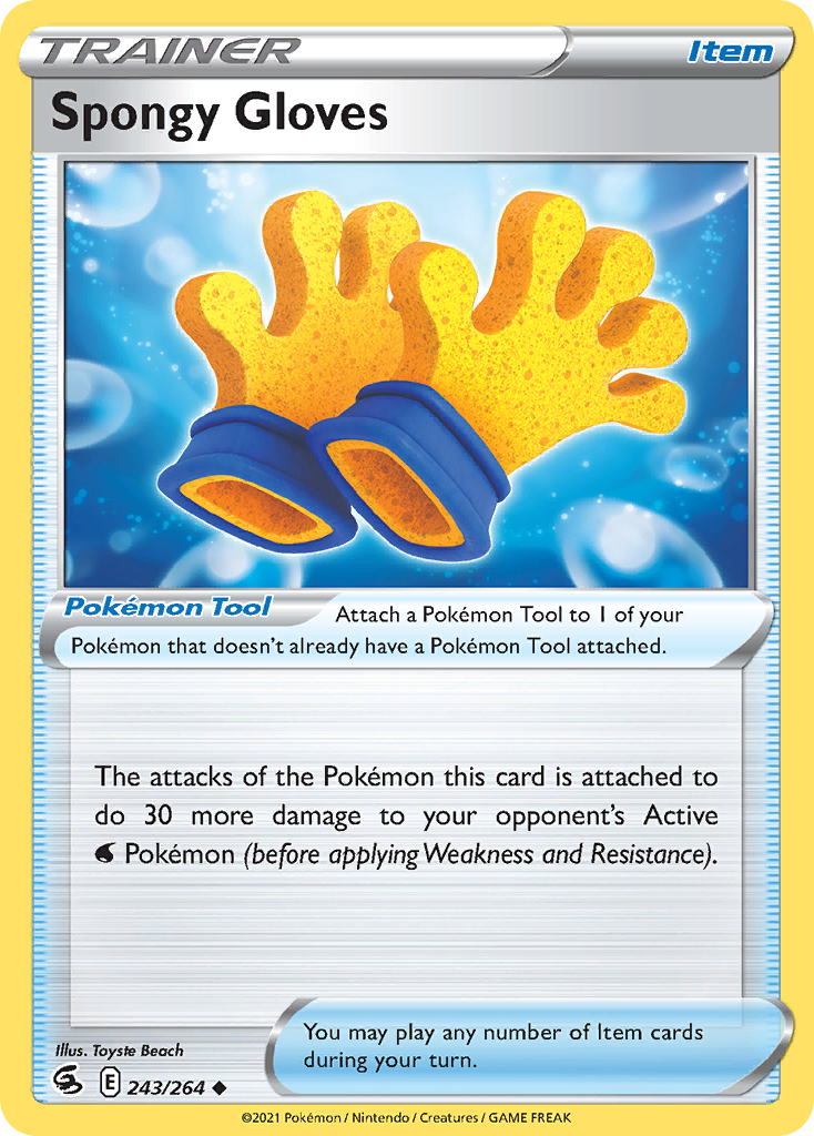 Spongy Gloves (243/264) - Fusion Strike (FST)