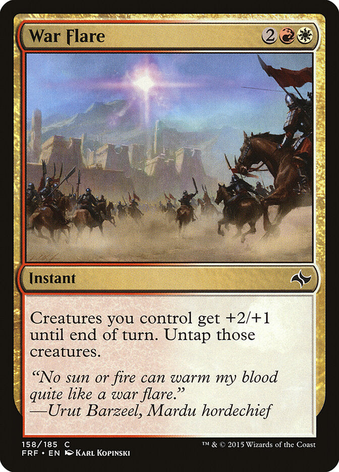 War Flare (158) - Fate Reforged (FRF)
