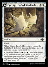 Spring-Loaded Sawblades // Bladewheel Chariot (36) - The Lost Caverns of Ixalan (LCI)