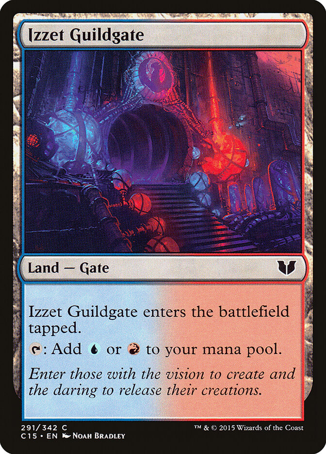 Izzet Guildgate (291) - Commander 2015 (C15)