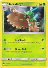 Decidueye - 11/149 (Water Web Holo) (11) - Miscellaneous Cards & Products (MCAP)