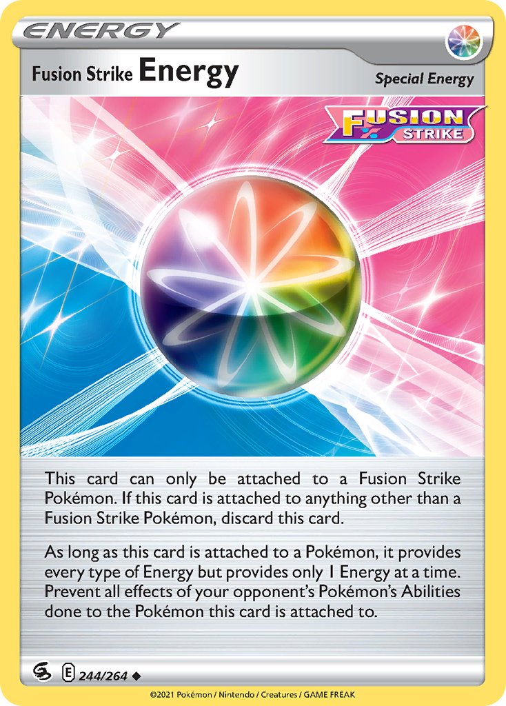 Fusion Strike Energy (244/264) - [Reverse Holo] Fusion Strike (FST)