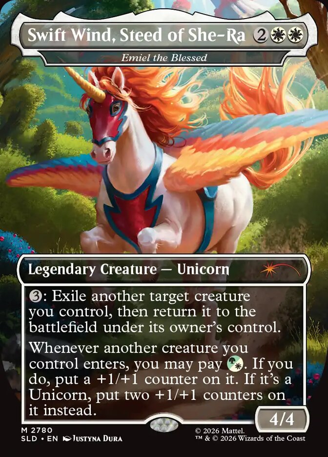 Swift Wind, Steed of She-Ra - Emiel the Blessed (2780) - Secret Lair Drop (SLD)