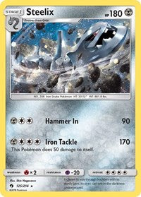 Steelix - 125/214 (Cosmos Holo) (125) - Blister Exclusives (BLE)