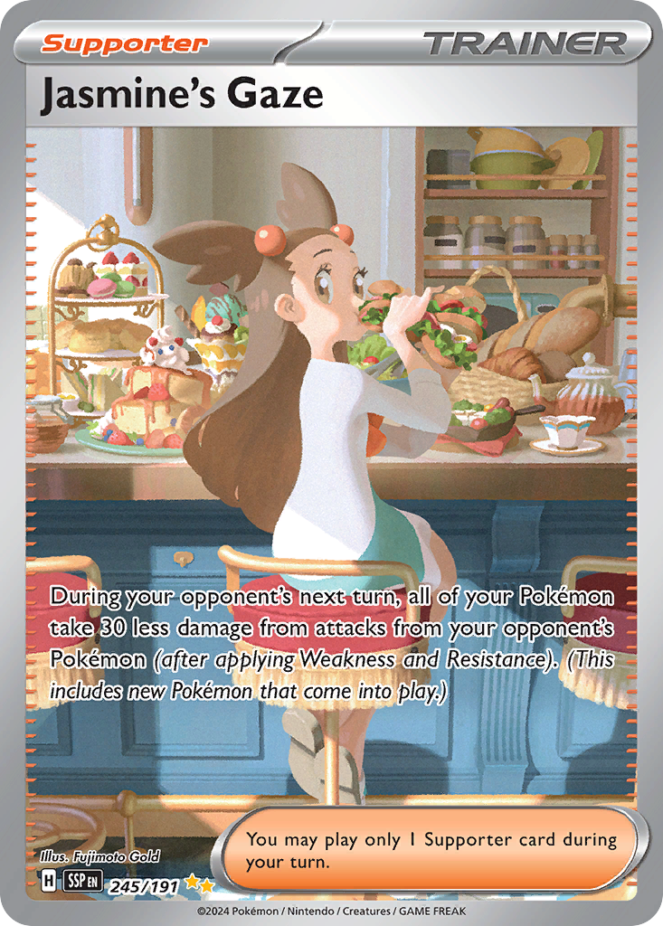 Jasmine's Gaze (245/191) - [Special Illustration Rare] Surging Sparks (SSP)