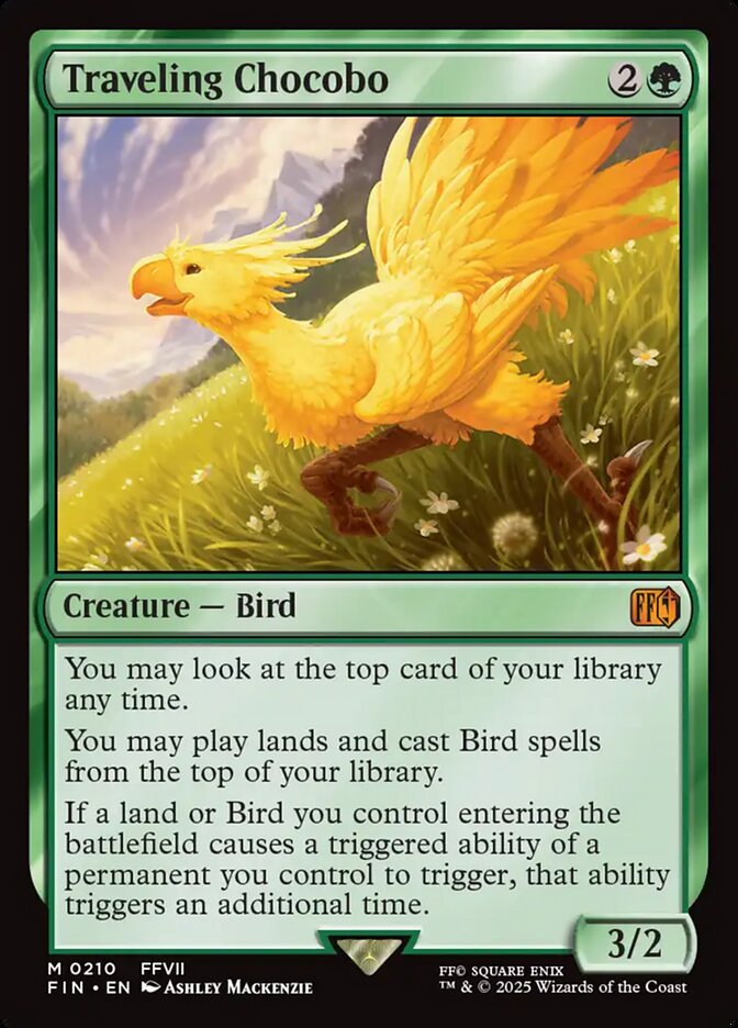 Traveling Chocobo (210) - [Foil] Final Fantasy (FIN)