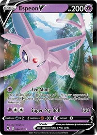 Espeon V (64) - SWSH07: Evolving Skies (SWSH07)