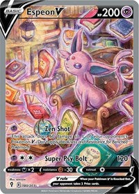 Espeon V (Alternate Full Art) (180) - SWSH07: Evolving Skies (SWSH07)