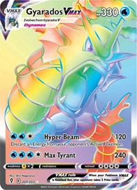 Gyarados VMAX (Secret) (207) - SWSH07: Evolving Skies (SWSH07)