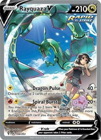 Rayquaza V (Alternate Full Art) (194) - SWSH07: Evolving Skies (SWSH07)