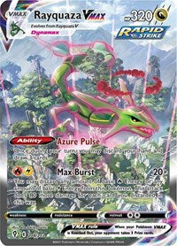Rayquaza VMAX (Alternate Art Secret) (218) - SWSH07: Evolving Skies (SWSH07)