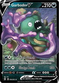 Garbodor V (100) - SWSH07: Evolving Skies (SWSH07)