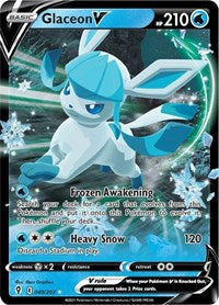Glaceon V (40) - SWSH07: Evolving Skies (SWSH07)