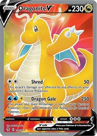 Dragonite V (Full Art) (191) - SWSH07: Evolving Skies (SWSH07)