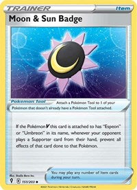 Moon & Sun Badge (151) - SWSH07: Evolving Skies (SWSH07)