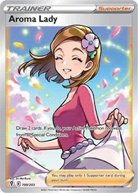 Aroma Lady (Full Art) (199) - SWSH07: Evolving Skies (SWSH07)