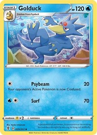 Golduck (25) - SWSH07: Evolving Skies (SWSH07)
