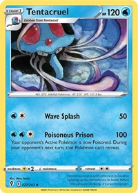 Tentacruel (27) - SWSH07: Evolving Skies (SWSH07)