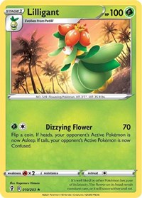 Lilligant (10) - SWSH07: Evolving Skies (SWSH07)