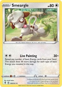 Smeargle (128) - SWSH07: Evolving Skies (SWSH07)